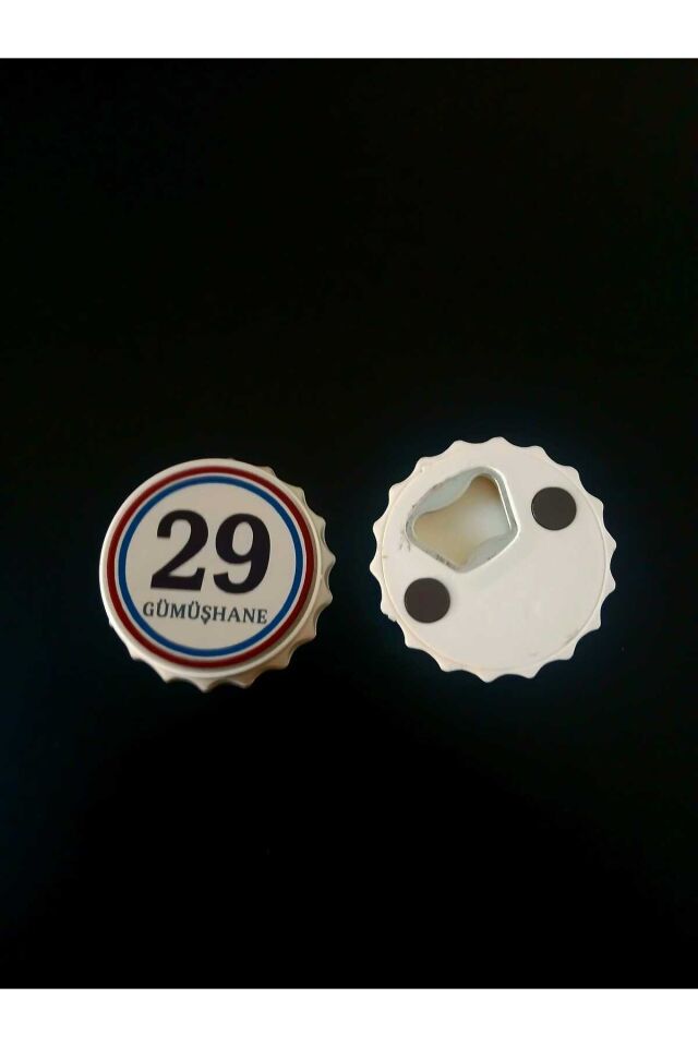 5 Adet Gümüşhane 29 Temalı Şişe Açacak Buzdolabı Magnet Set