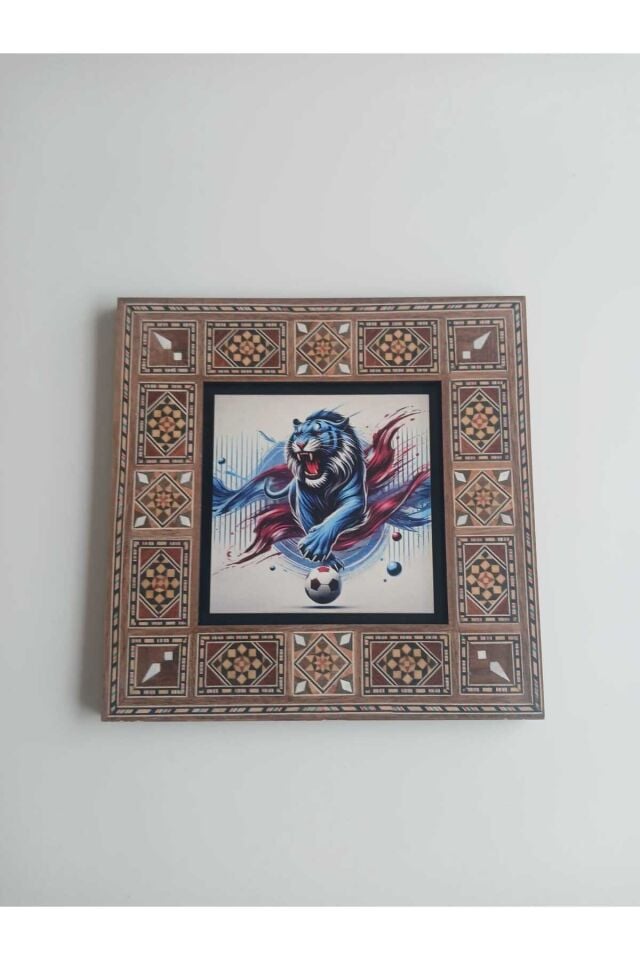 Bordomavi Kaplan Figürlü Duvar Tablosu