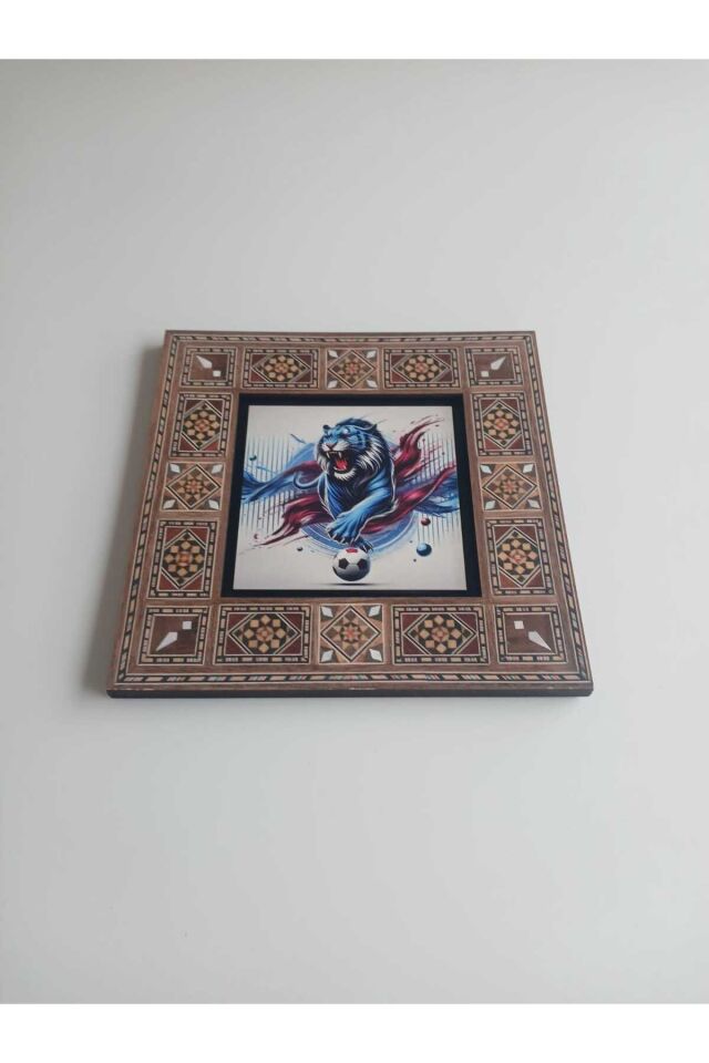 Bordomavi Kaplan Figürlü Duvar Tablosu