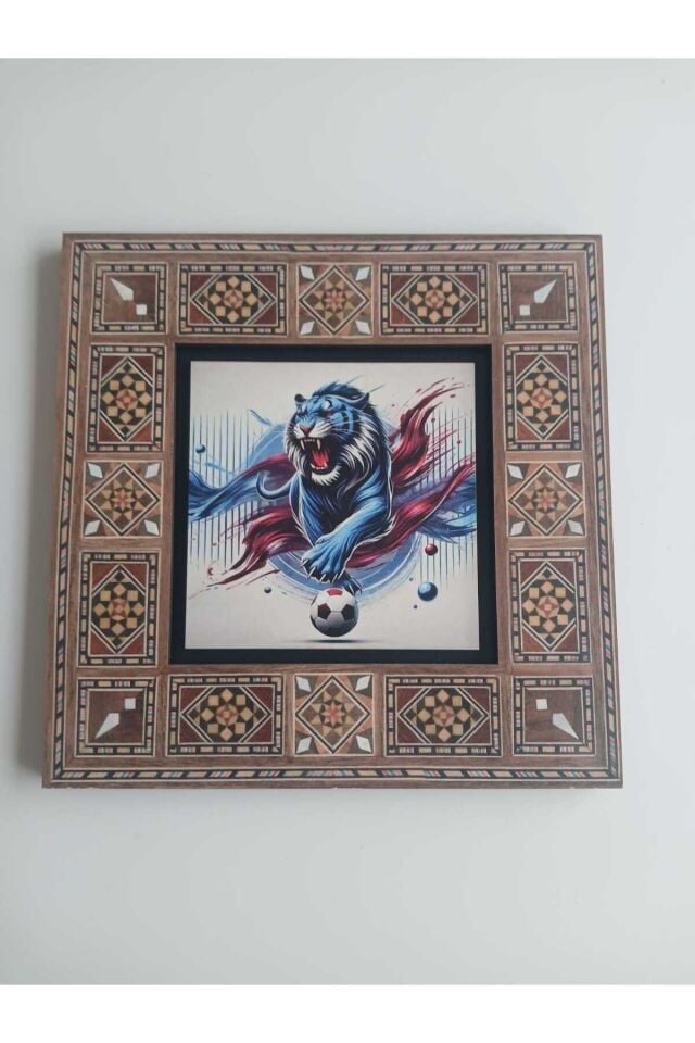 Bordomavi Kaplan Figürlü Duvar Tablosu