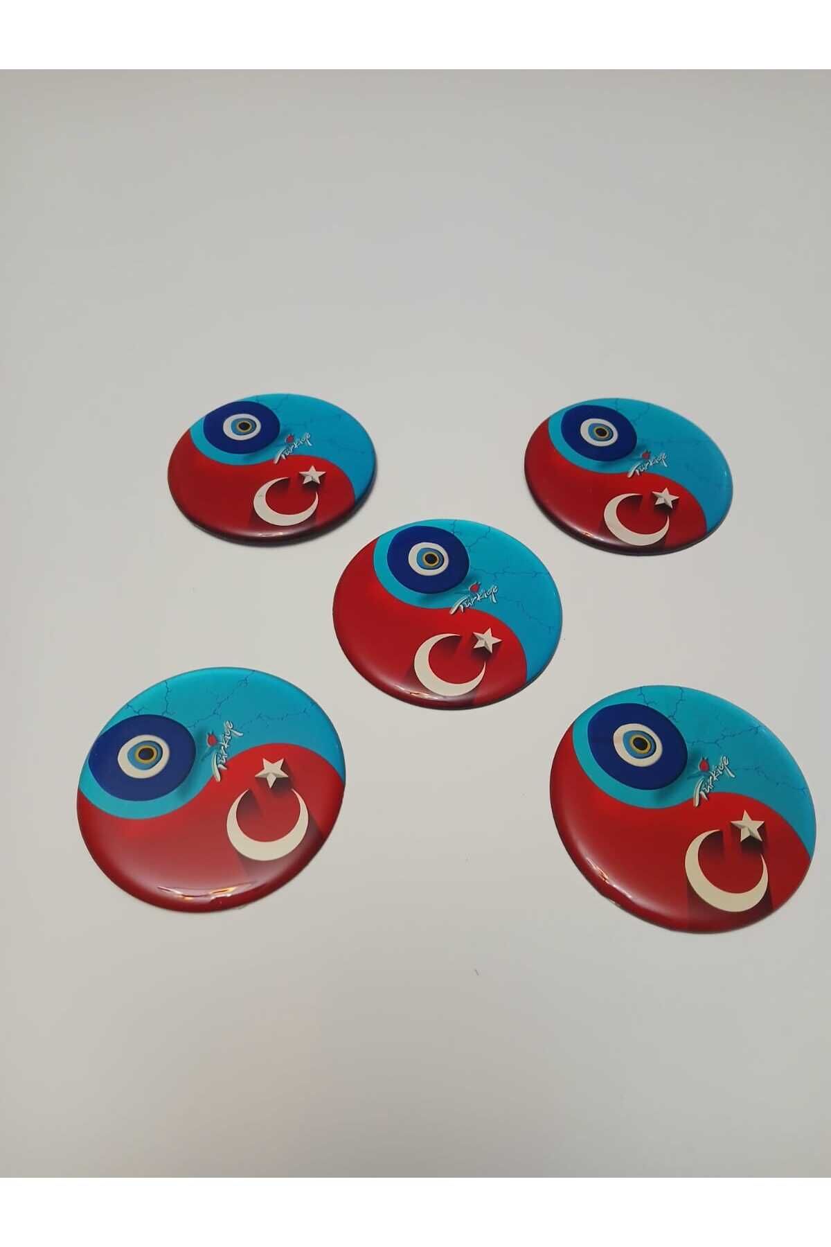 5'li Epoksi Bordomavi Magnet Set