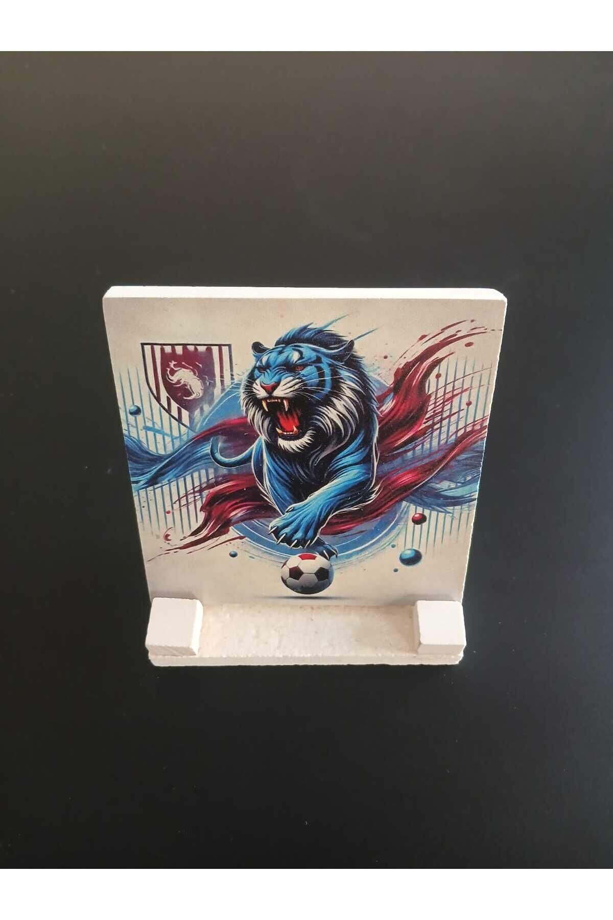 Bordo Mavi Kaplan Figürlü Doğal Taş Masa Üstlük