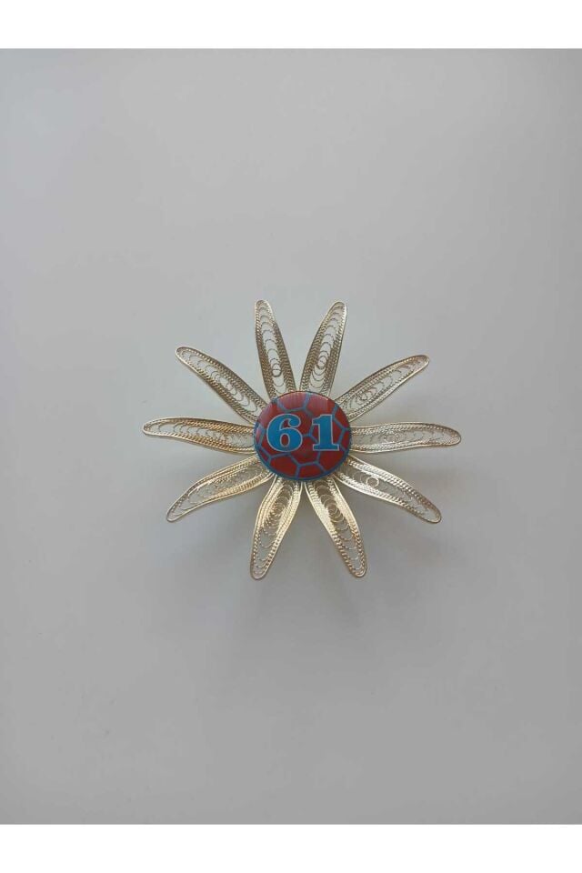 El Üretimi 61 Telkari Gümüş Kaplama Magnet