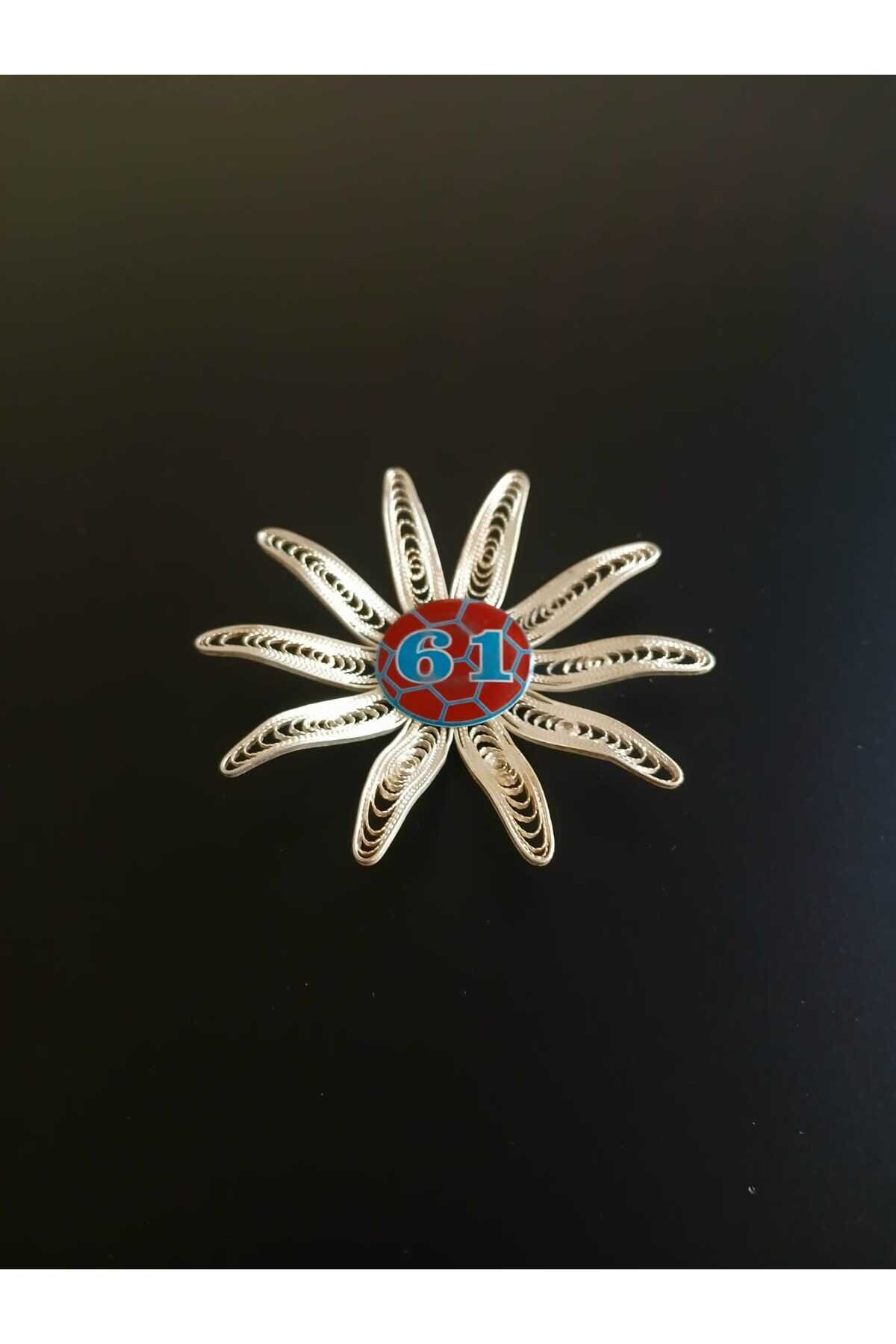 El Üretimi 61 Telkari Gümüş Kaplama Magnet