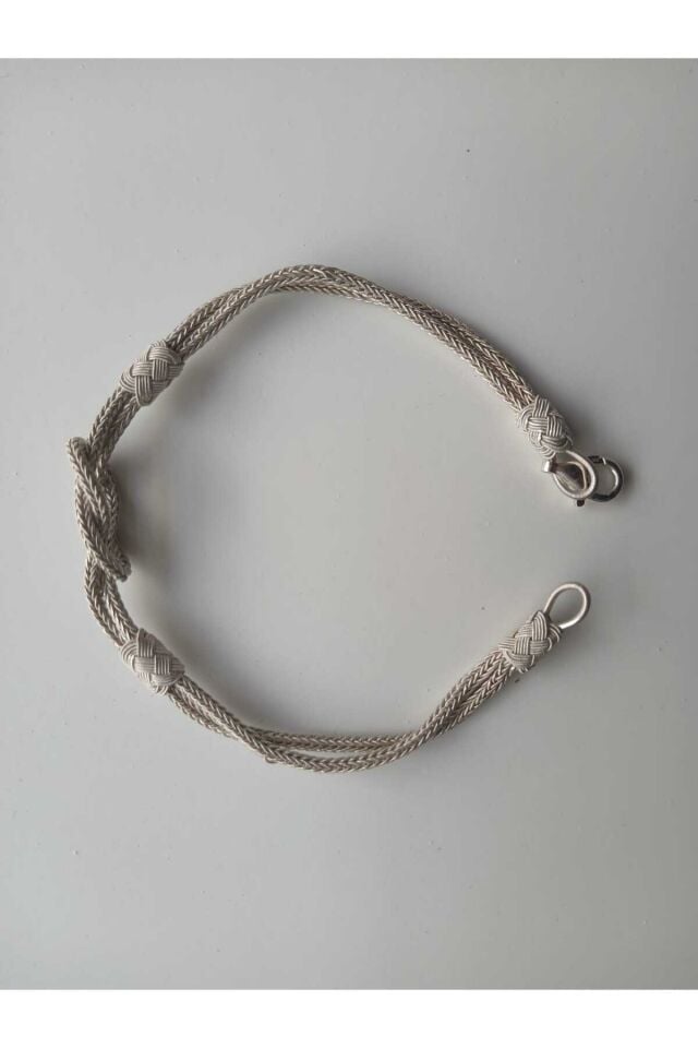 Trabzon Hatırası Gümüş Kazaziye Bileklik