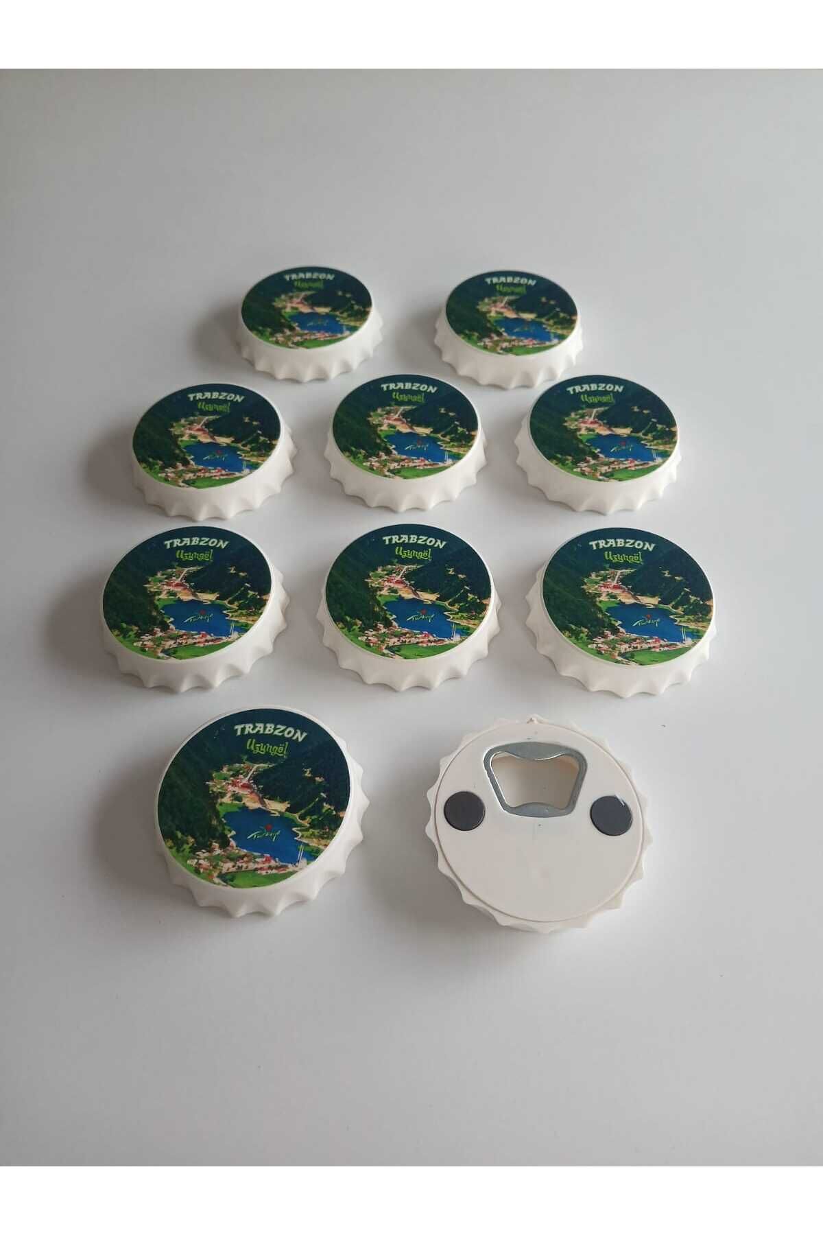 10 Adet Uzungöl Manzaralı Şişe Açacak Buzdolabı Magneti