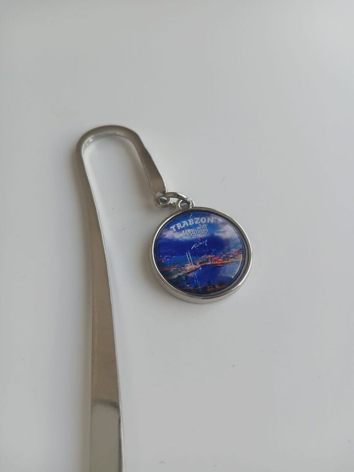 3 Adet Trabzon Uzungöl Manzaralı Metal Kitap Ayracı