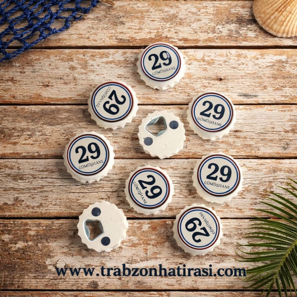 Gümüşhane 29 Temalı Açacak Buzdolabı Magnet Seti (9 Adet)