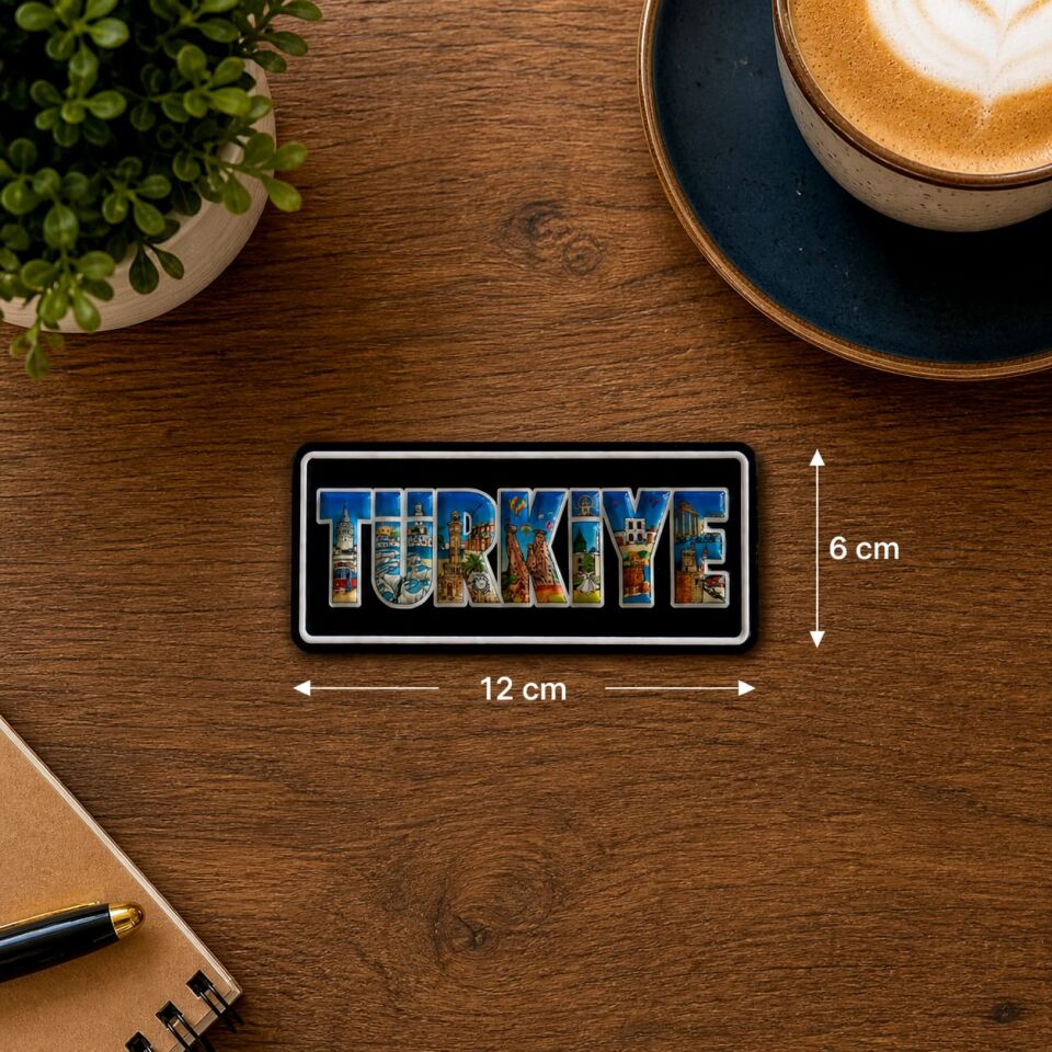 Türk Bayraklı ve Türkiye Temalı Magnet Seti (6 Adet)