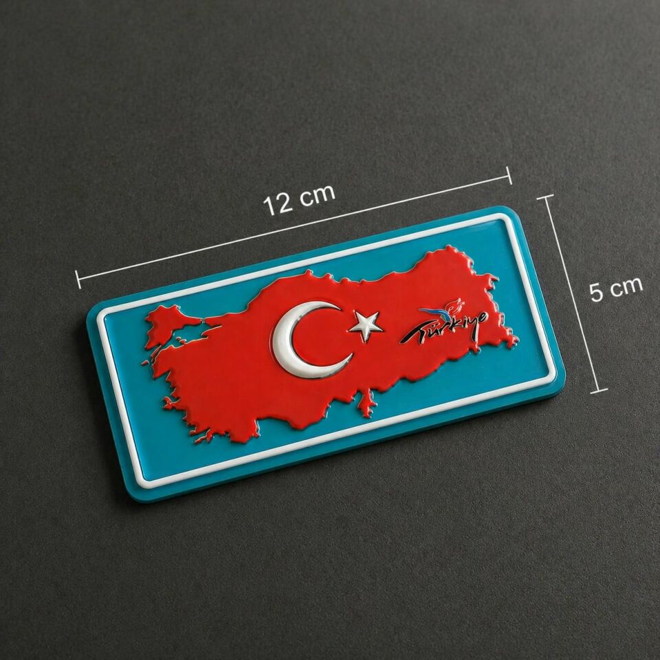 Türk Bayraklı ve Türkiye Temalı Magnet Seti (6 Adet)