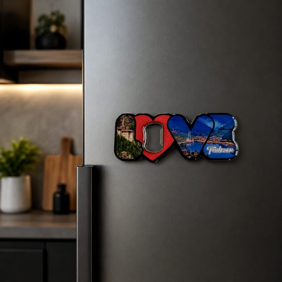 Love Trabzon Açacak Magnet