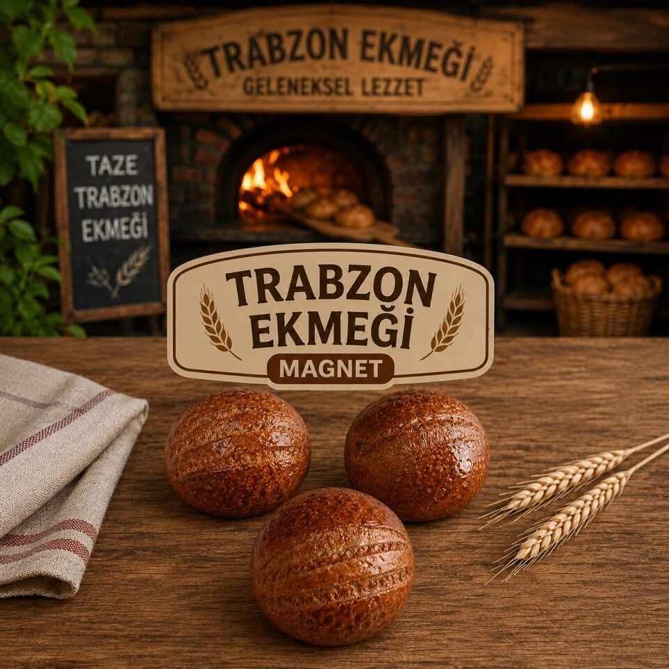 Vakfıkebir Ekmeği 3 lü Magnet Seti