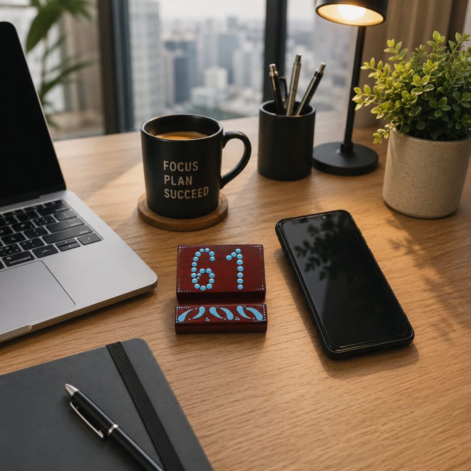 Ahşap El Emeği 61 Telefon Standı – Masaüstü Dekoratif Telefon Tutucu, Trabzon Hatırası Hediyelik